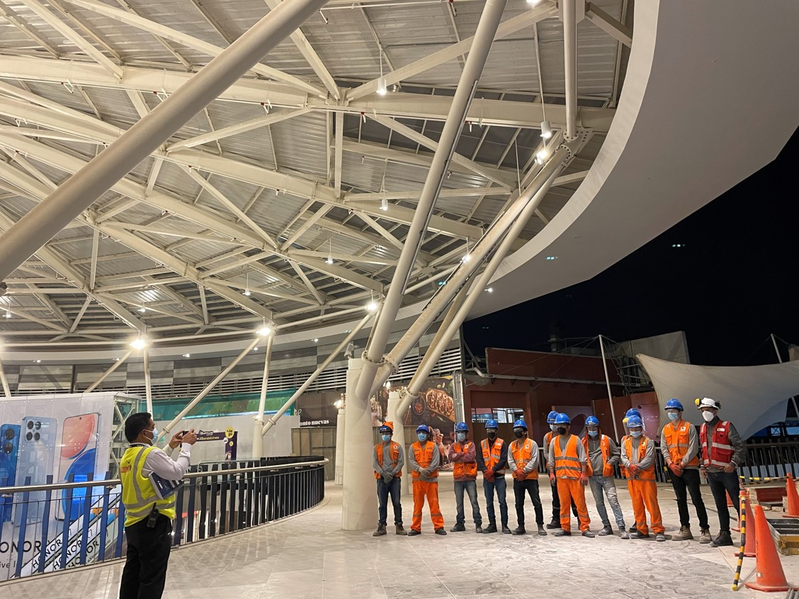 Seguridad en obra — cero interrupciones operativas