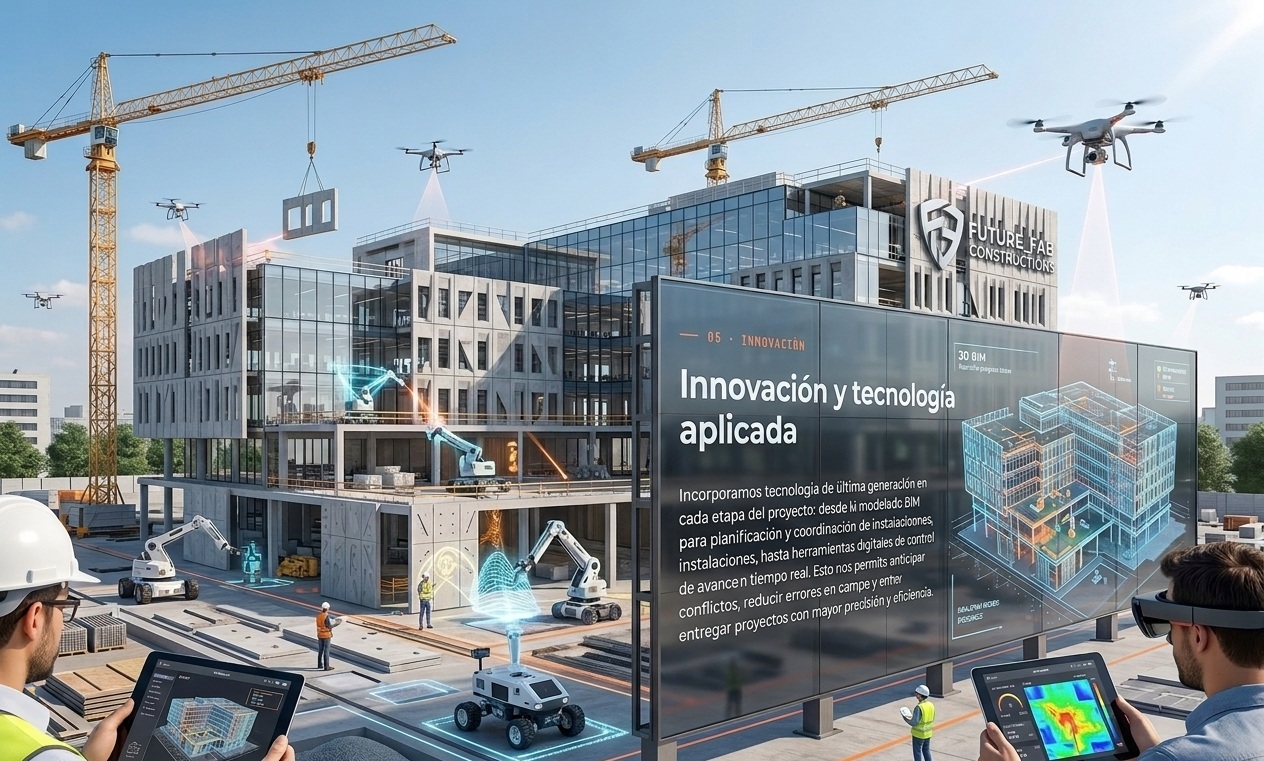 Innovación y tecnología BIM aplicada a la construcción