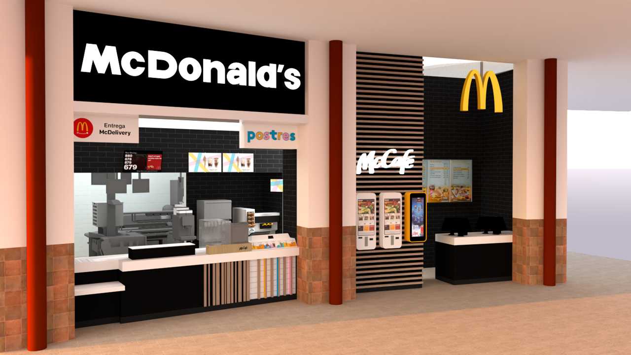 Implementación McDonald's Real Plaza Chiclayo